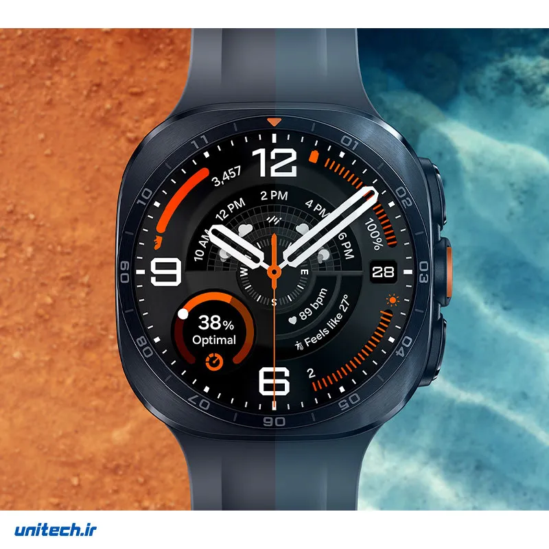 ساعت هوشمند 47 میلی متری سامسونگ مدل Galaxy Watch Ultra 2 با بند PeakForm5